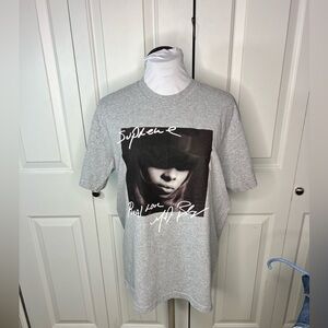 Supreme Heather Gray Mary J Blige Graphic Tee size M